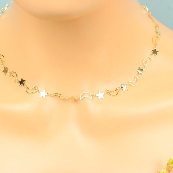 Delicate & Contemporary Necklace Chain, A Lovely Choice for Women, EVCH1588 - Picture 2 of 10